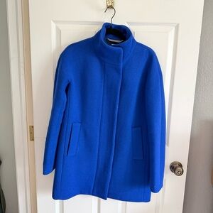 JCrew Blue City Coat